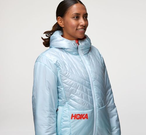 Hoka One One Dame/Herre Lightweight Performance Puffer Jakker Yttertøy Wan Blå Norge-24LDU